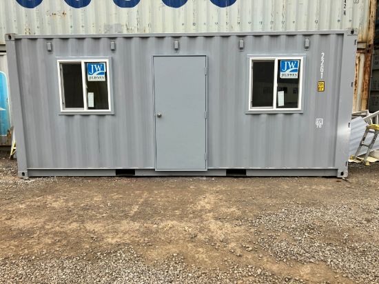 Picture of 20' Office Container w/Door & 2 windows 